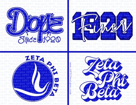 zeta phi beta letters